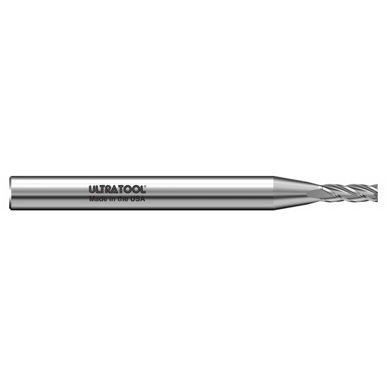 Picture of Ultra Tool 30607 .024 X .072 X 1.5 4FL Micro Carb EndMill